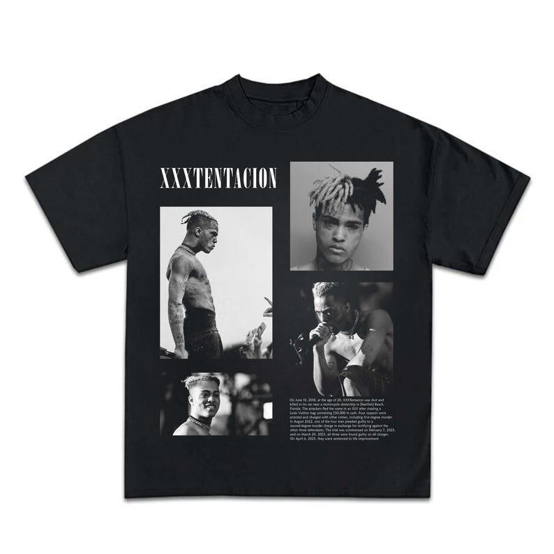 XXXTENTACION Graphic T-Shirt Unisex Retro Tee Vintage Graphic Tee Unisex TEE M