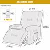 Spandex Recliner Cover Stretch Reclining Sofa Cover Elastic Relax Armchair Cover Recliner Couch Slipcover