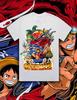 Summer 2026 One Piece Generation of Evil Supernova Allteam Rally Theme 100 Cotton Printed Tshirt Male and Female Top