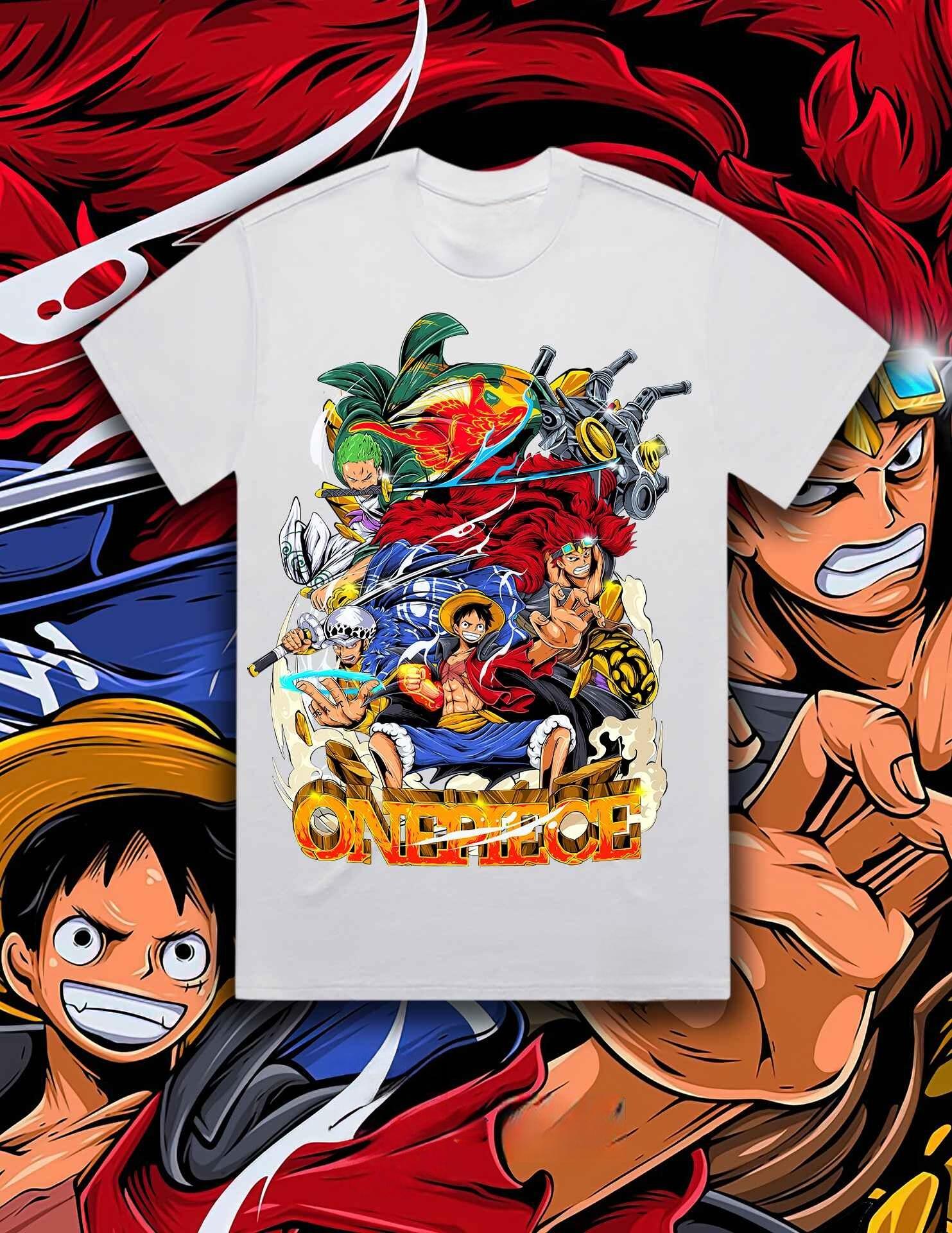 

Summer 2026 One Piece Generation of Evil Supernova Allteam Rally Theme 100 Cotton Printed Tshirt Male and Female Top S