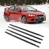 Door   Belt   5727A005, 4 Pieces Front and Rear Window Molding for Lancer 2008-2017