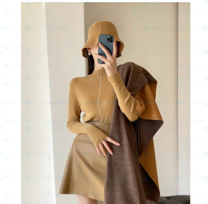 Șal Cașmir de Lux Femei Iarnă Casual Culoare Solidă Eșarfă Caldă Culoare cu Ciucuri pe Ambele Părți Accesorii Îmbrăcăminte Femei