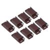 8 Set Stainless Steel Magnetic Door Catch Cupboard Closet Cabinet Door Damper Buffer Furniture Accessories