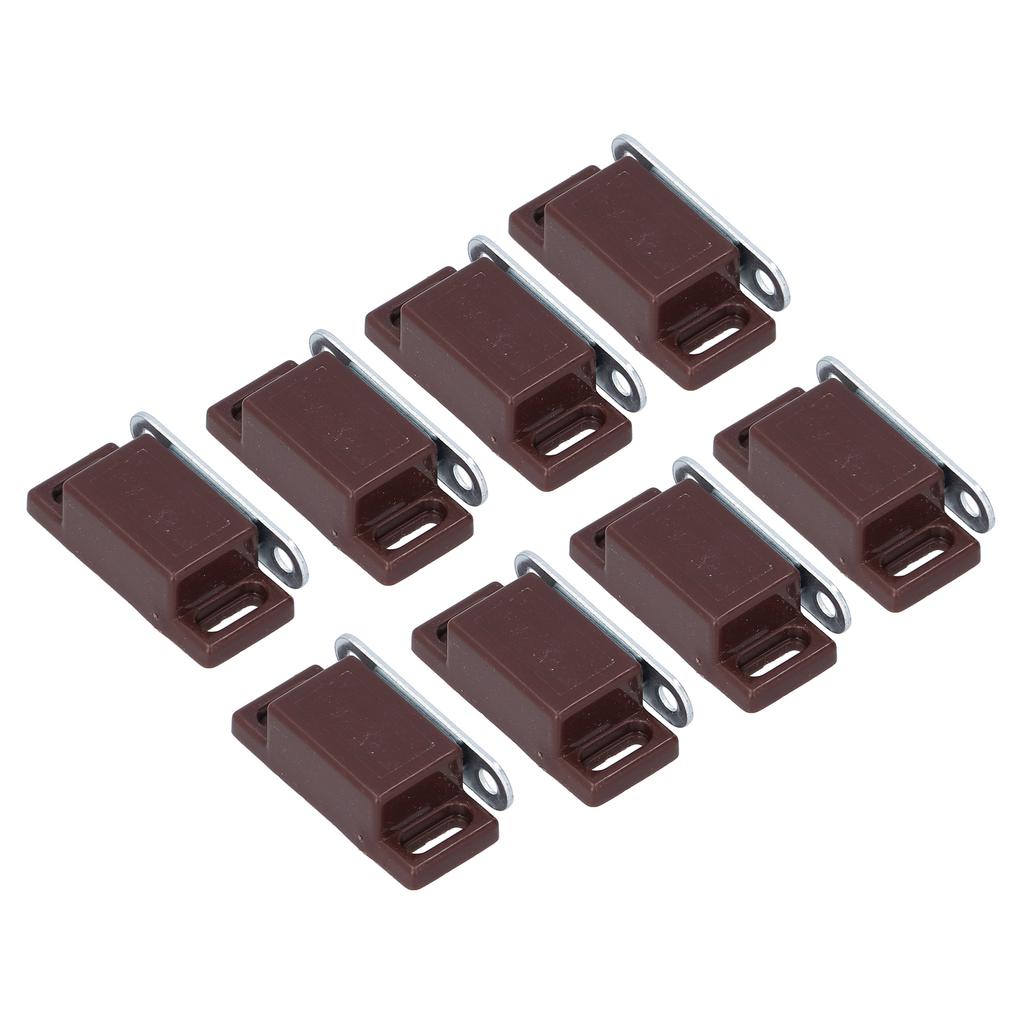 8 Set Stainless Steel Magnetic Door Catch Cupboard Closet Cabinet Door Damper Buffer Furniture Accessories