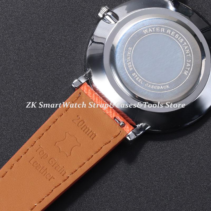 Quality Calfskin Leather Watch Bands Saffiano Leather Watch Straps 18/19/20/21/22/23/24mm Strap Wristwatches Watch Accessories