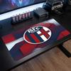Bologna FC Theme Pattern Mouse Pad, Soccer Logo Design XXL Gaming Desk Mat Non-Slip Computer Mouse Pad