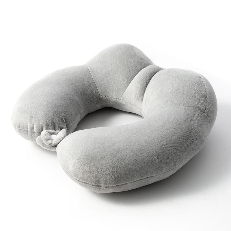 Miling Memory Foam Travel U-Pillow (2-Pack)