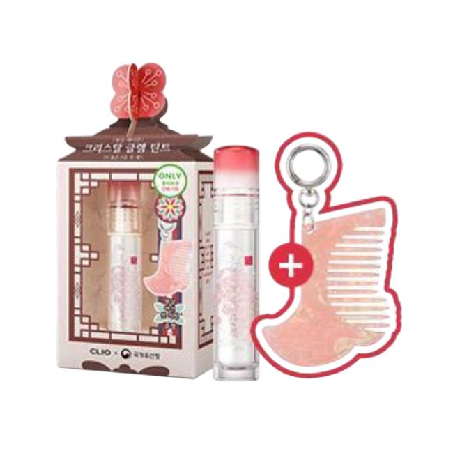 [Royal Edition] CLIO Crystal Glam Tint 3.4g (+ Traditional Comb Keyring Gift)_ 29 Cloud Tiger Red