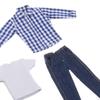 1/12 Outfit Set, Miniature Clothing for Action Figures
