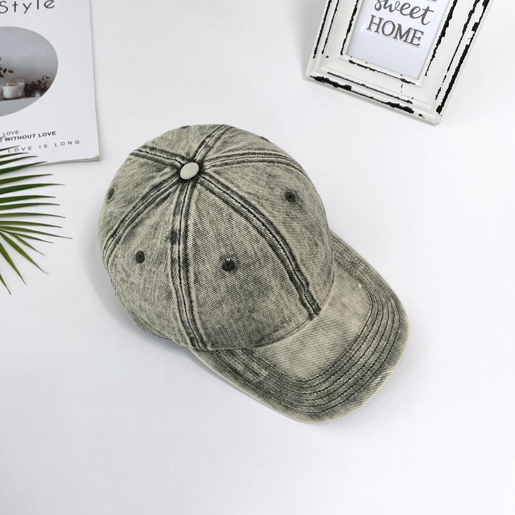 Women's and Men's Daily Pigment Plain Ball Cap Baseball Cap