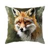 1Pc Watercolor Fox Throw Pillow Cushion Cover Seat Car Home Decor Sofa Bed Decorative Pillowcase 45X45Cm