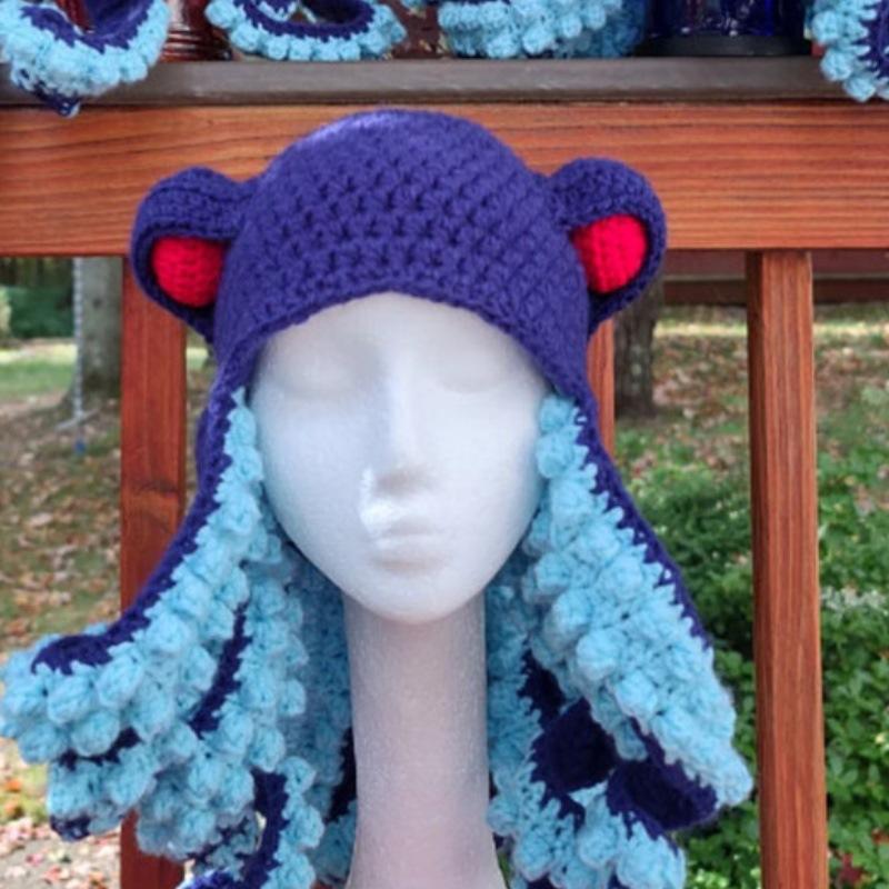 Новая вязаная крючком клоунская шляпа ручной работы — фото 21