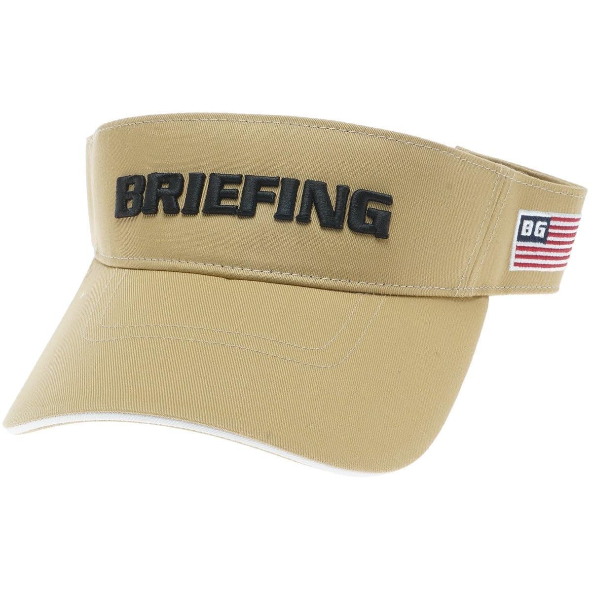 

Брифинг Базовый Козырек Гольф Солнце 021 Бесплатный Мужской Козырек, BRG251M95, Бежевый,
