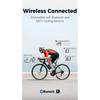 COOSPO CS300 Kabelloser Fahrradcomputer GPS Fahrrad Tacho Kilometerzähler 2,6 Zoll Bluetooth ANT+ IPX7 Höhe APP-Synchronisierung für Strava TP