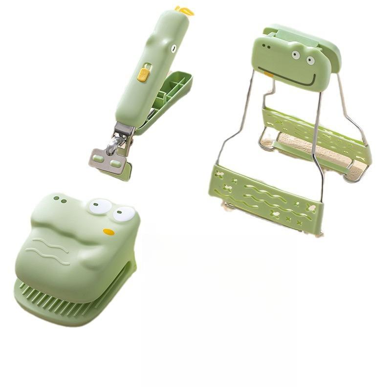 Multi-functional Anti Scalding Clip New Portable Cartoon Anti Scalding Holder Silicone Non-Slip Oven Mitts