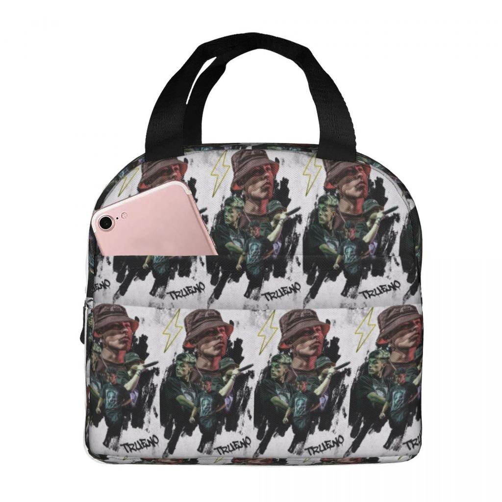 Funny Trueno Hip Hop Rapper Insulated Lunch Bag for Women Office Cooler Thermal Food Box Tote Portable Lunch Boxes Container