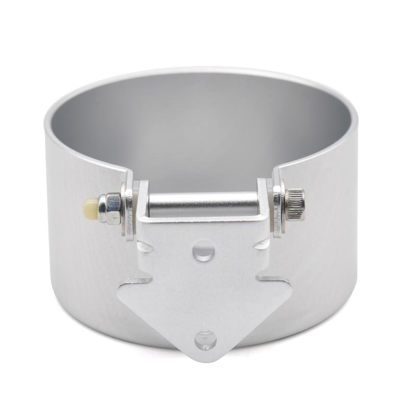 1X 85mm Car Single Gauge Meter Cup Pod Holder Dash Mount Bracket Boost 52mm Aluminum Material For Universal 2" Gauges Trim Parts
