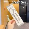1/2/3Set Plastic Hair Loop Styling Tool Magic Topsy Tail Hair Braid Ponytail Styling Clip for Women Girls Kids Hairstyle Maker