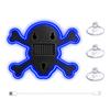 Multicolor Skull Lamp Solar Powered Solar Lamp New Skull Light  Car Window Decor