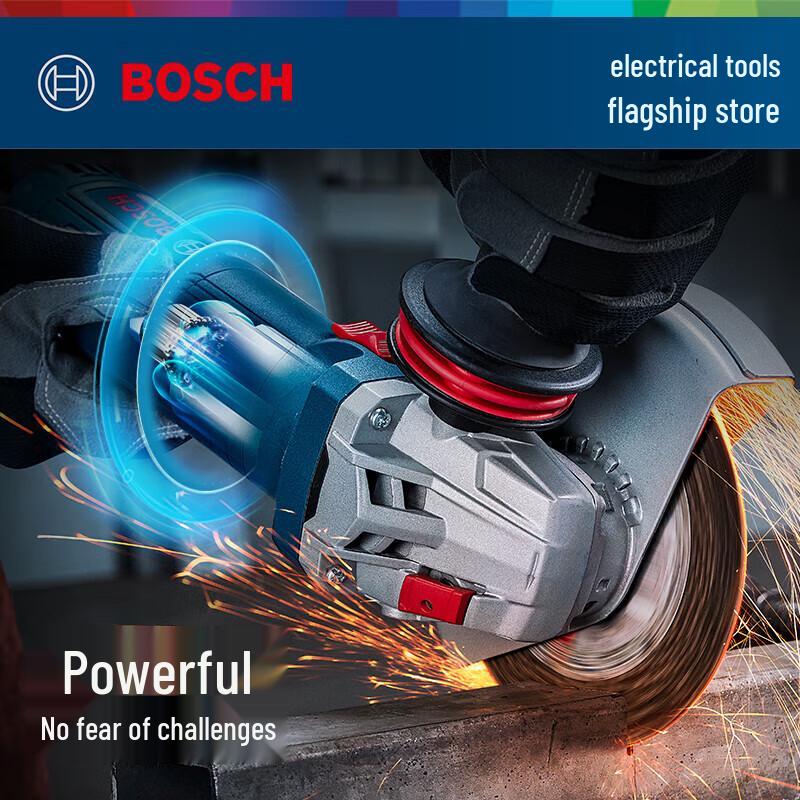 Bosch GWS 12-150 S Heavy-Duty 6-Speed Angle Grinder CN Plug (adapter Included)