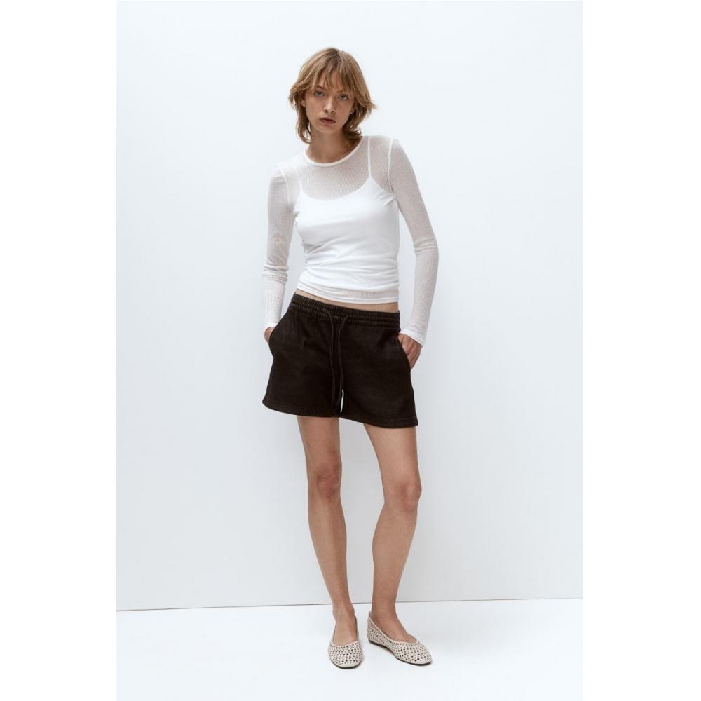 

Джинсовые шорты HM черные