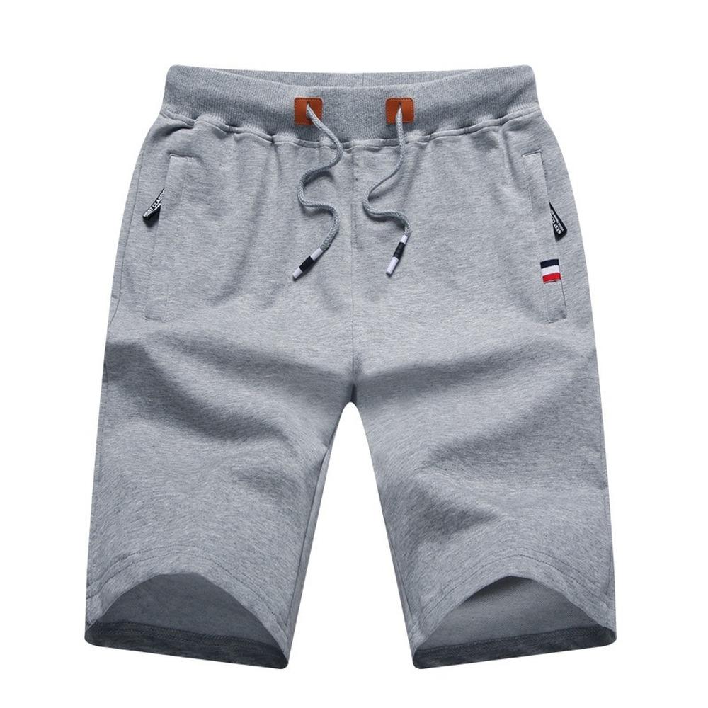 Mannen Running Sport Shorts Casual Zomer Taille Elasticiteit Effen Kleur Shorts Heren Plus Size Bodems
