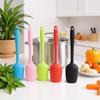 High-Temperature Resistant Silicone T-Spatula Set - Large & Small Baking Scrapers