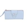 Multi-color, Multi-card Position, Large-capacity Wallet, Women's Hand Holds the New Girls' Card Bag, Wallet Type, Buckle Long Wallet.