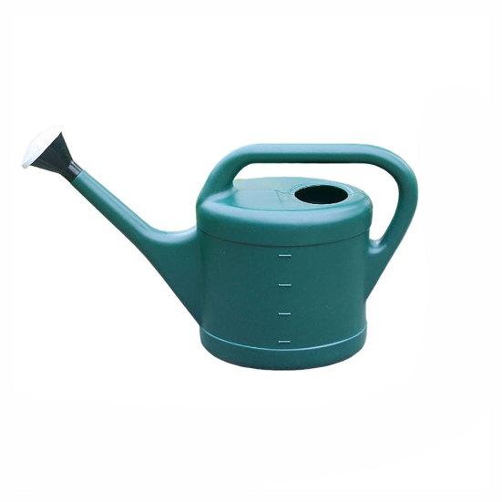 Long Spout Watering Can Plastic Watering Can with Ergonomic Handle 3L 5L Watering Pot with Removable Sprinkler Head for Indoor Outdoor Gardening 5L зелёный