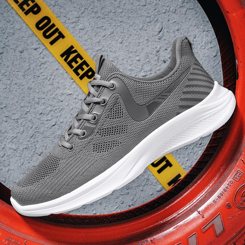 

Весенне-осенние кроссовки для учеников средней школы, легкие, дышащие, из летучего трикотажа, повседневная обувь, женская обувь, беговые кроссовки, женская обувь для путешествий, спортивная женская обувь 44 серый