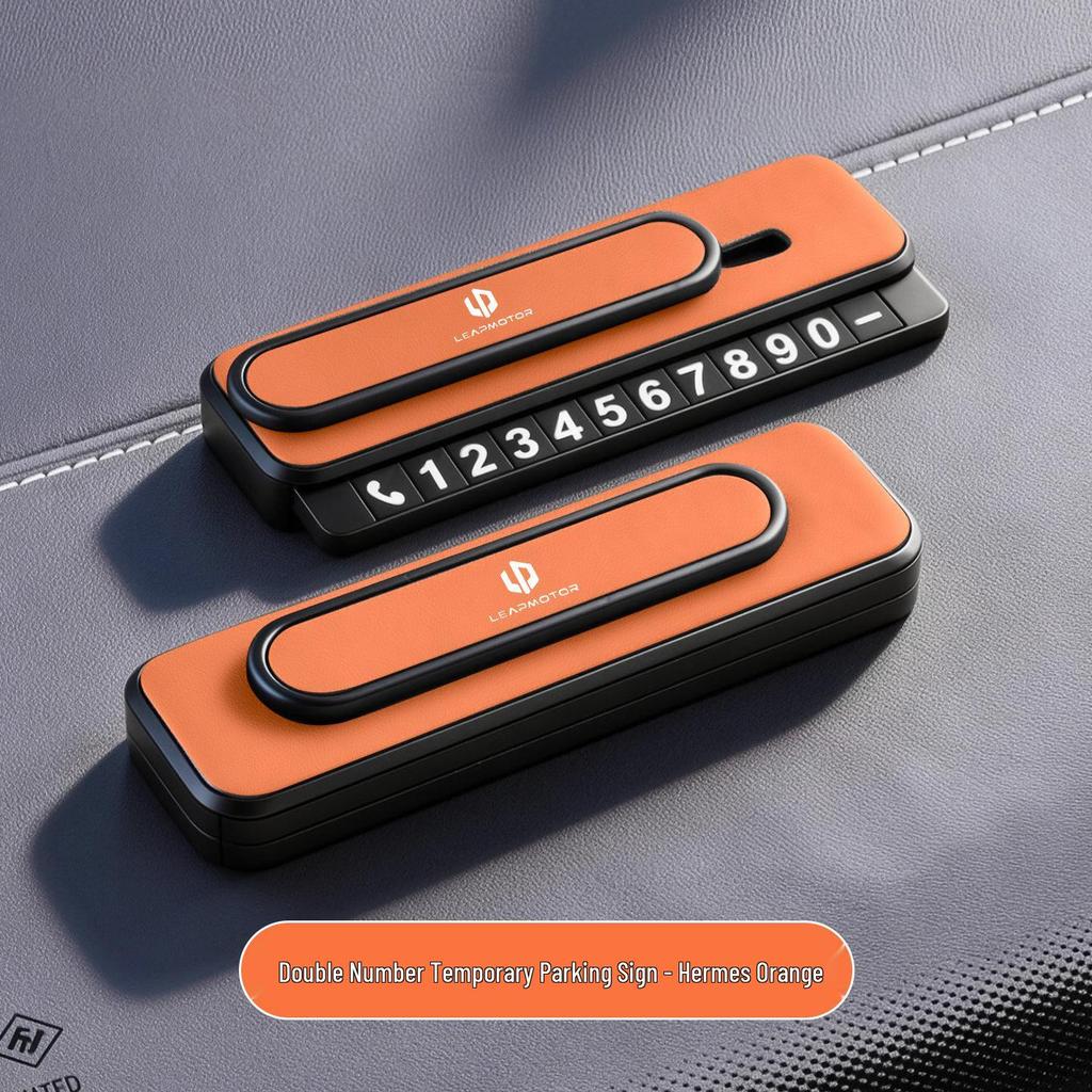 Leapmotor C11/C01/C10 Temporary Parking Number Plate & Phone Holder Ornament