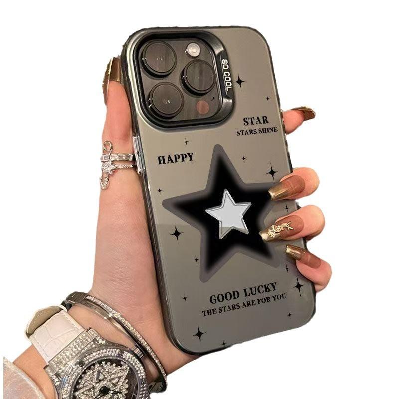 English Stars Suitable for Apple 16promax Mobile Phone Case Iphone15 Cool 14pro Europe and America 13 Trend 12