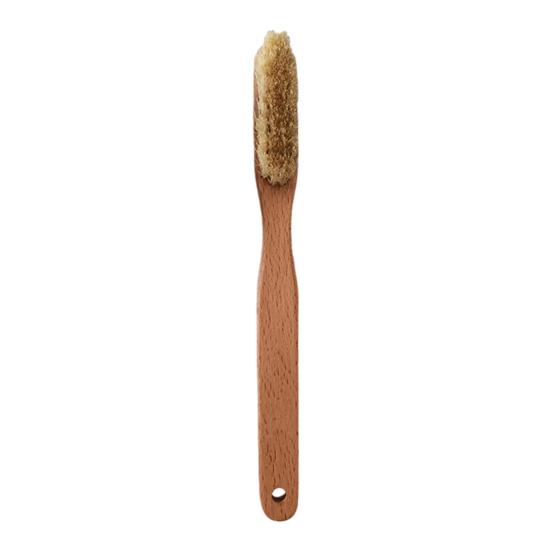 Wooden Rock Climbing Brush Ergonomic Handle Thick Boar Bristles Portable Indoor Outdoor Climbing Bouldering Brush Cleaning Tool