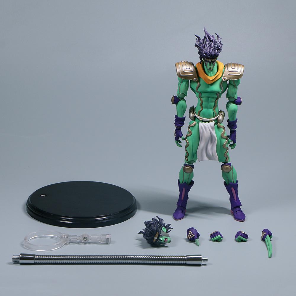 Anime Figurine Jojo Adventure Empty Chengtaro Platinum Star Movable Big Large-Sized Figurine Model Desktop Ornament Collection