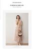 2024 Women's Cashmere Short-Sleeve Sweater - Half-High Neck Knit Base Layer