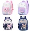 Cartoon Animal Tiger School Backpack For Girls And Boys With Oxford Fabric For Elementary School