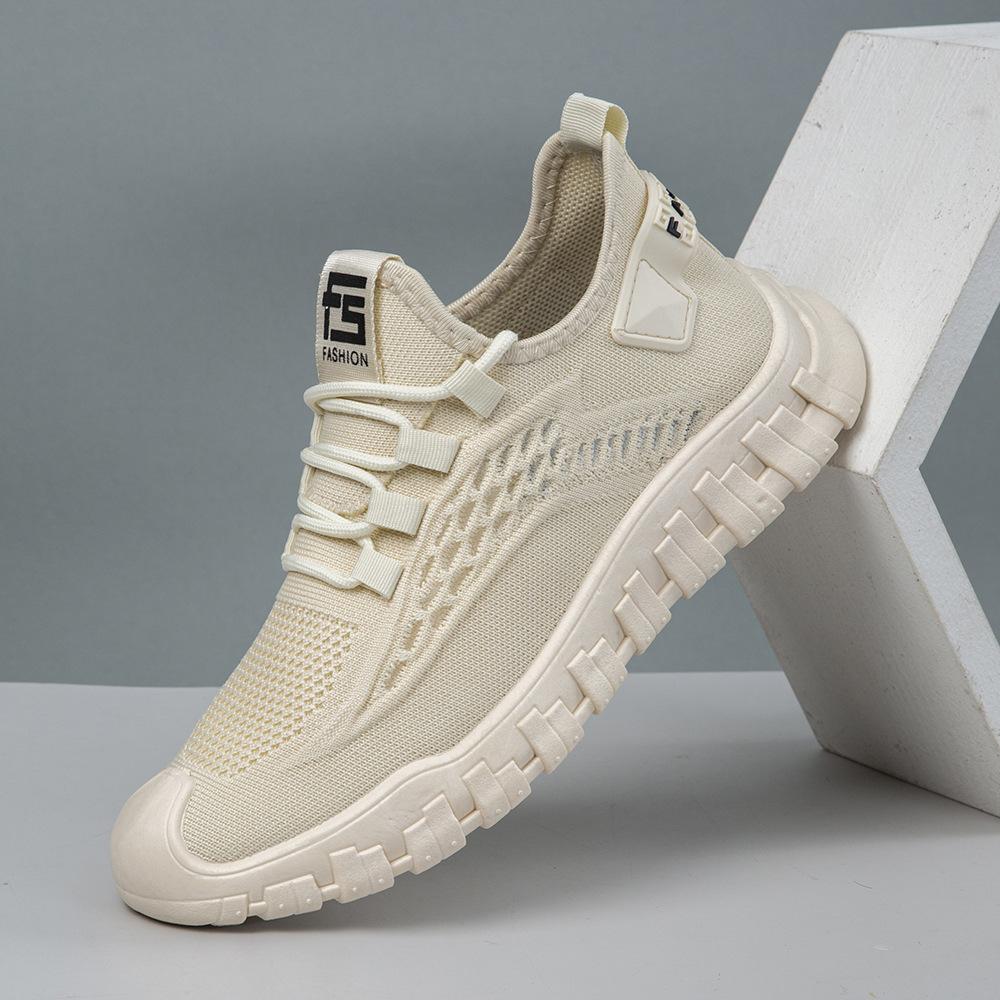 Sommer neue Outdoor trendige Mode Herren Laufschuhe atmungsaktive Herren Sportschuhe Fly-Woven Mesh lässige Herrenschuhe
