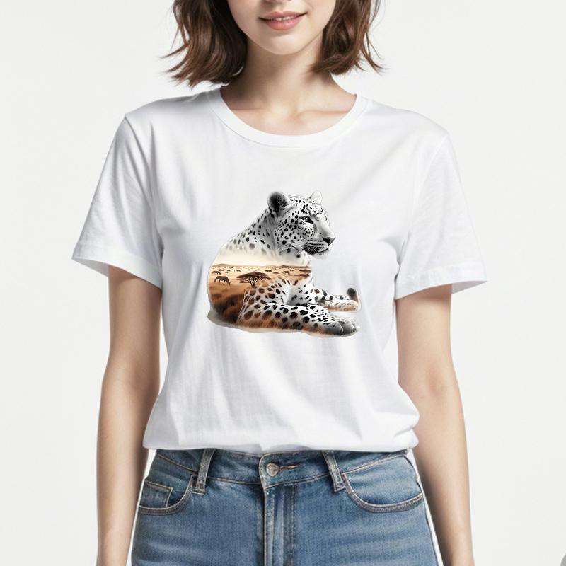 Forest Animals Thermal Transfer Easy To Print T-Shirt Hoodies Clothes Stickers Heat Press Appliqued Diy Patch Decals