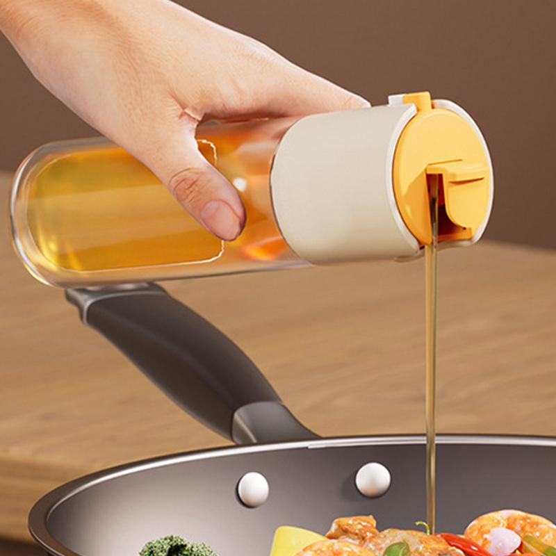 Oil Dispenser Bottle Oil Sprayer Dispenser Bottle Glass Oil Spritzer Pourer Oil Dispenser Bottle for Grilling Baking Cooking