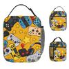 Game Controller Funny Lunch Bag School Lunch Box For Girls Aesthetic Print Tote Food Bags Oxford Portable Insulated Cooler Bag