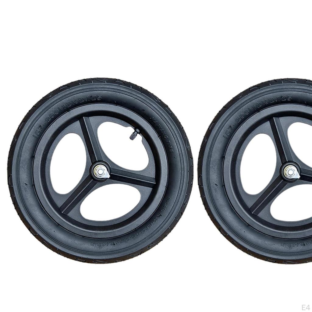 Balance Bike Replacement Wheel Air Tire Modification Accessory Maintenance Girls Boys Non Slip