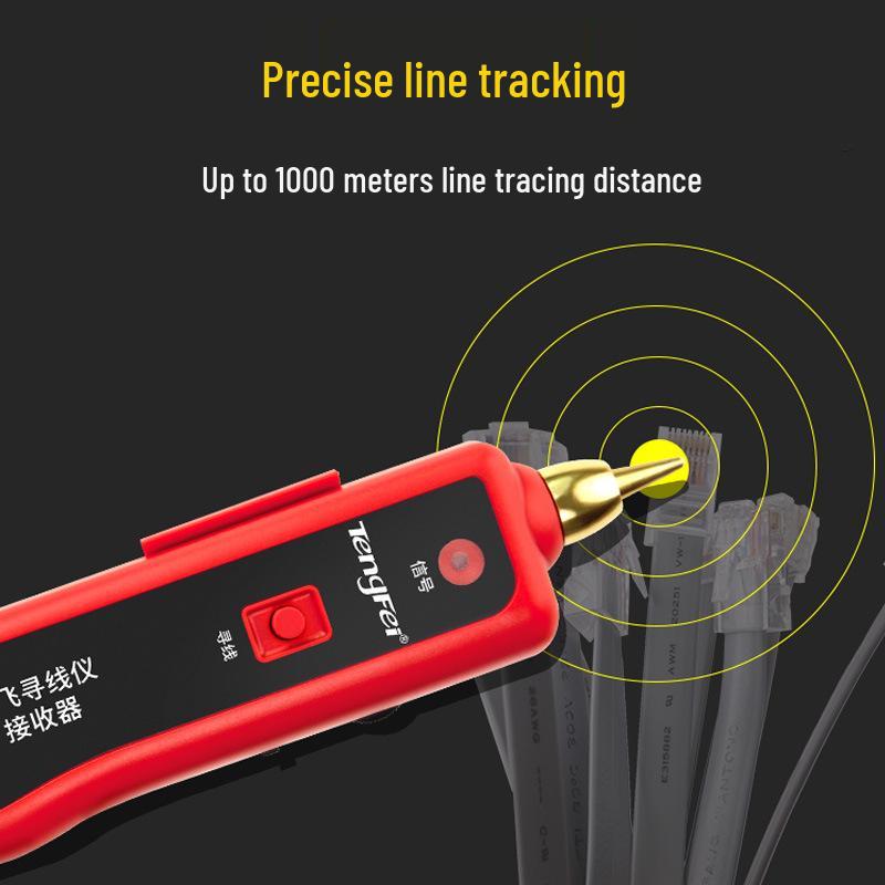 POE Network Cable Locator: Anti-Interference Signal Testing & Line Finding Tool