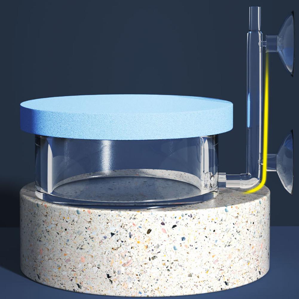 Aquarium Luftpumpe Stumm Sauerstoff-steigernden Kopf Fisch Tank Belüftung Refiner Sauerstoff Diffusor Air Stone Supplies