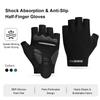 INBIKE Fahrradhandschuhe Sommer MTB Fahrradhandschuhe für Herren Radhandschuhe Gelgepolsterte Halbfinger Rennrad Fahrradhandschuhe Zubehör