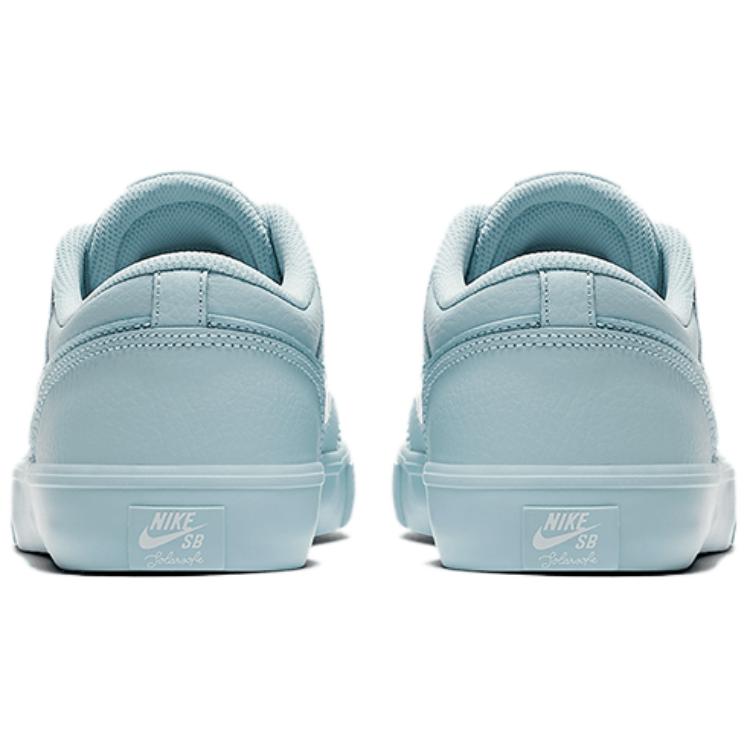 Nike SB Stefan Janoski Slip Resistant Abrasion Resistant Low top Skateboard Shoes Women's Blue AH5771-400