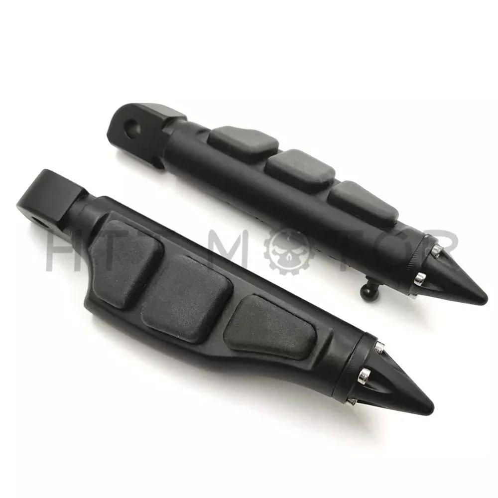 Motorcycle Accessories Gear Skull Footpegs For Passenger 2018-later Softail Fat Boy FLFB Fat Bob 2020-later LiveWire