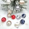 12pcs Delicate Christmas Ball Set 6CM Hanging Ornament Christmas Tree Decoration Pendant  Home