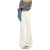 High-waisted Denim Jeans Women Fall White Not Stick Leg Loose Micro Flared Pants Retro High Waist Street Style Baggy Long Jeans for Ladies