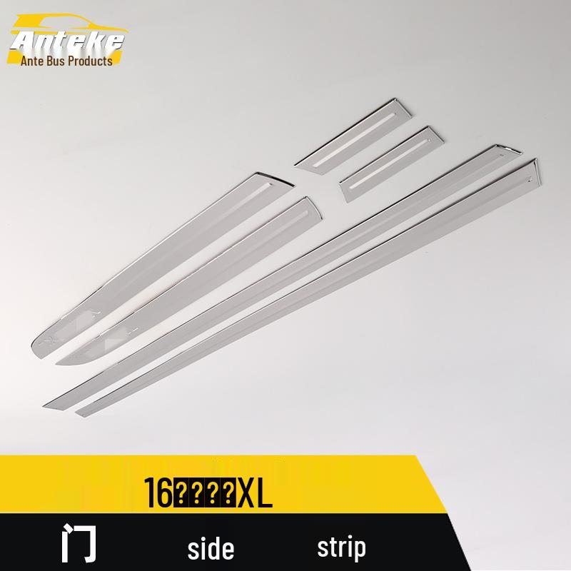 16 Malibu XL Door Edge Trim & Anti-Scratch Patch Set