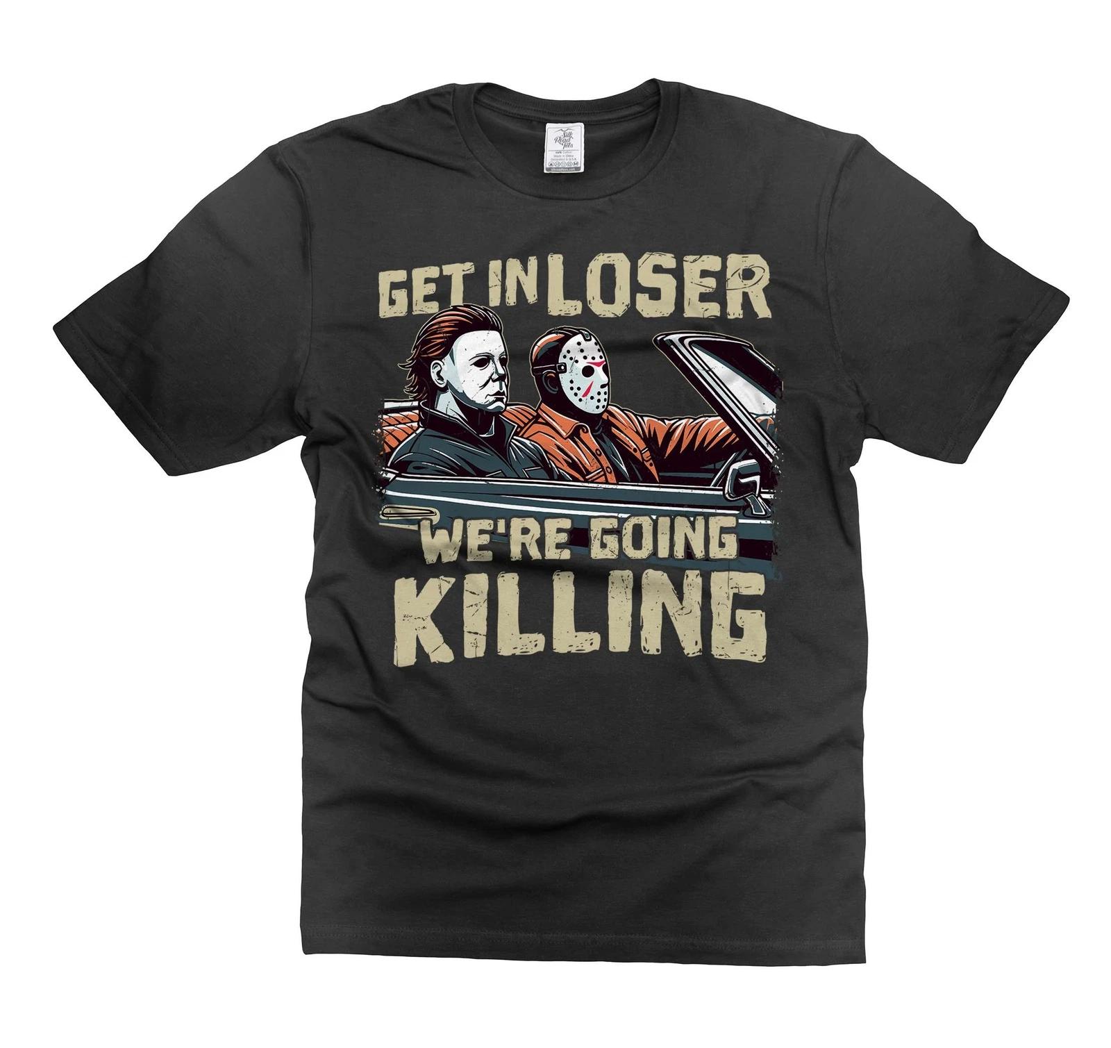 Halloween shirt We re going killing shirt Serial Killer Tees Horror Movie Shirt S
